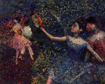 Edgar Degas : Dancer and Tambourine
